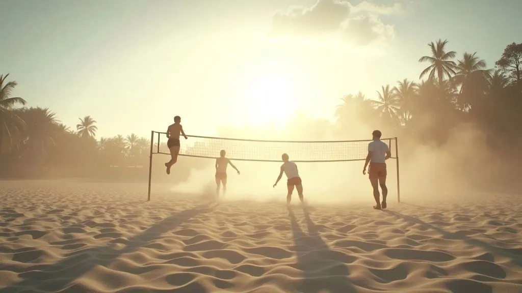 The Rise of Beach Volleyball: Dynamics and Strategies
